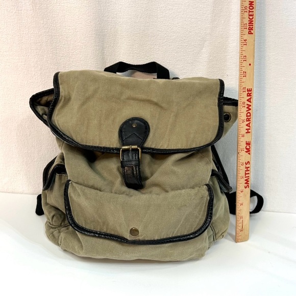 Kirra Pac-sun Backpack Shoulder Bag Satchel Y2K Brown Cotton Floral Floral - Picture 14 of 14